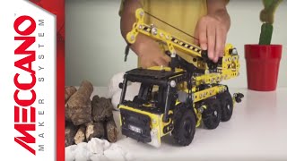 Meccano  Evolution Crane Truck [upl. by Notla]