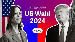 Donald Trump gewinnt die USWahl 2024  Der komplette Livestream replay [upl. by Ynes]