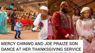 Singer Joe Praize amp His son Powerful Ministration At Mercy Chinwos Wedding Thanksgiving Service [upl. by Nagorb]