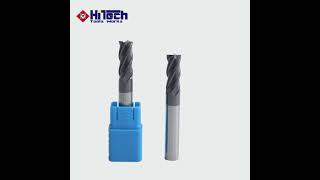 HRC45 Square End Mills 4 Flute [upl. by Iretak350]