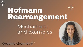 Hofmann rearrangement reaction  mechanism with solved problems  organic chemistry [upl. by Broome]