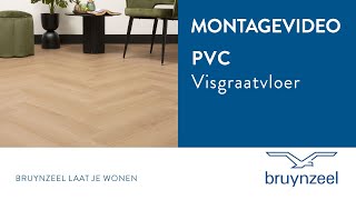 Bruynzeel PVC visgraatvloer leggen [upl. by Marcelia]