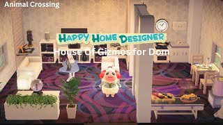 House Of Gizmos For Dom Animal Crossing New Horizons Happy Home Paradise [upl. by Aksel]