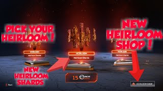 How To Get Heirloom Shards New Heirloom Shop Pack Opening Apex Legends Heirloom System New Heirloom [upl. by Holihs]