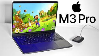 Apple MacBook Pro M3 Pro Unboxing  Gaming Test Minecraft Fortnite Resident Evil [upl. by Shaikh942]