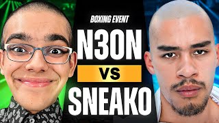 N3ON vs SNEAKO  FULL FIGHT [upl. by Laurence]