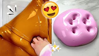 How to Make Ultra THICK and GLOSSY Slimes 3 DIY Recipes [upl. by Yznil]