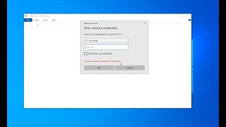 ✨Arreglar Ingrese las credenciales para conectarse a otra PC en la RED Local➡️Windows 1110 y 81 [upl. by Eyanaj]