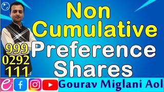 Non Cumulative Preference Shares [upl. by Tompkins]