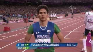 Athletics  Mens 200m  T46 Final  London 2012 Paralympic Games [upl. by Pritchett]