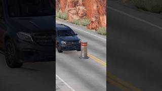 MercedesBenz Bollard Crash Test [upl. by Tray867]