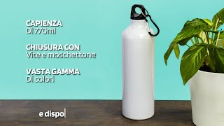 Scopri le Borracce personalizzate da 770ml di Stampasi  stampasiit [upl. by Brinna]