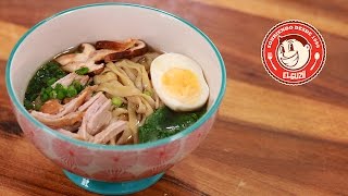 COMO HACER SOPA RAMEN  SOPA CASERA  EL GUZII [upl. by Udale493]