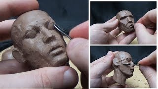 Sculpting Timelapse  HEAD MODELING tutorial [upl. by Abdul]