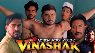 Vinashak Movie Spoof  Suneel ShettyBest Action Scene  TFT [upl. by Jacenta]