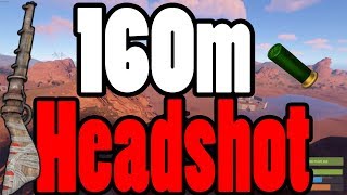 INSANE 160m Pipe ShotgunSlug HEADSHOT [upl. by Naiditch]