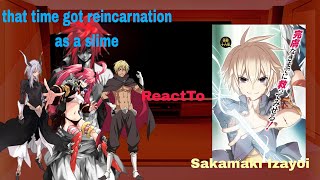 that time got reincarnation as a slime react to Sakamaki Izayoi  as Rimuru younge brother No Part [upl. by Buskirk]