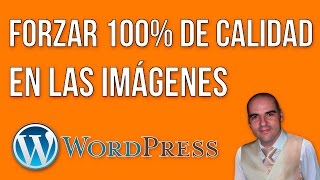 Forzar un 100 de calidad de las imágenes subidas a WordPress [upl. by Bab]