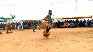 KOUASSI CHOCO démonstration de la danse Goli avec ces goliba [upl. by Neyud]