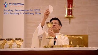 St Faustina Catholic Church  Sunday September 24 2023 [upl. by Edrea576]