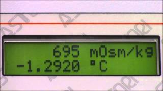 Manual singlesample osmometer OsmoSpecial [upl. by Wolram691]