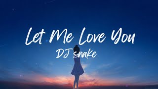 Let Me Love YouLyrical video [upl. by Bergmann]