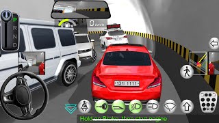 Brand new Red colur car is ready for parking 3d Driving Class androi Game gameplay cargame [upl. by Makell87]