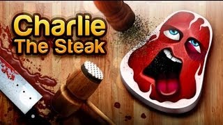 Charlie The Steak iPhone App Review  CrazyMikesapps [upl. by Darda584]