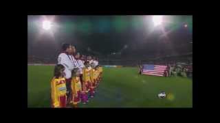 2010 World Cup  USA National Anthem v England [upl. by Blithe]