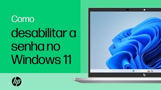 Desativar o requisito de senha ao voltar da suspensão no Win 11  Categoria do produto  HP Support [upl. by Eceirehs]