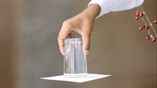 Upside Down Glass of Water Trick  Science Experiment  Educational Videos by Mocomi Kids [upl. by Acissj682]