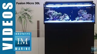 Innovative Marine NUVO Fusion Micro 30L amp Mini 40 Aquarium [upl. by Nnaycnan909]