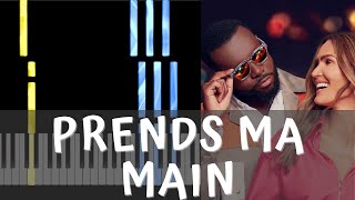 PRENDS MA MAIN  GIMS X VITAA  TUTORIAL PIANO Accompagnement vocal [upl. by Reviere]