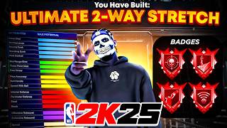 1 BEST STRETCH BIG BUILD in NBA 2K25  BEST SHOOTING POPPER POWER FORWARD BUILDS 2K25 [upl. by Ahtennek]