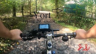 Shenandoah River State Park Virginia Learning the trails on my eBike kit build River flooded [upl. by Erine]