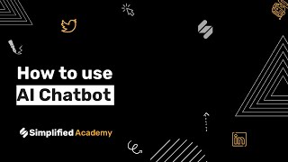 How to use the AI Chatbot [upl. by Rebmeced771]