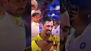 Mitchell starc remembers Mitchell Johnsons condition 😈😈😈 viral video shortvideo shortfeed [upl. by Girvin]