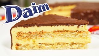 Daim Cake Ikea almond cake Swedish chocolate almond cake [upl. by Agatha]