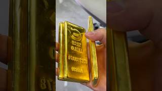 100g investment gold bar manufacturing processgoldprocessinggold [upl. by Jollenta]