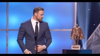 Chris Long Named 2018 NFL Walter Payton Man of the Year [upl. by Enilram498]