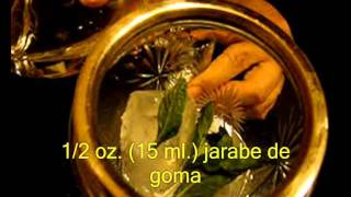 como preparar el coctel ALABAMA FIZZ [upl. by Moffitt]