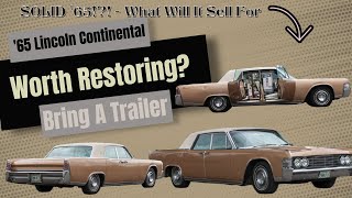 1965 Lincoln Continental  Live Auction BaT [upl. by Yeblehs154]