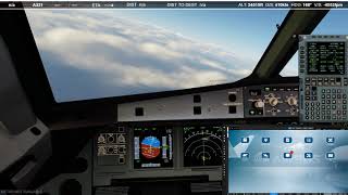 P3D AMS  ORY  LHR  CDGJUMP AHEAD TEST  A320 PILOT  VATSIM  FSLABS SHARKLETS [upl. by Anirdnaxela]