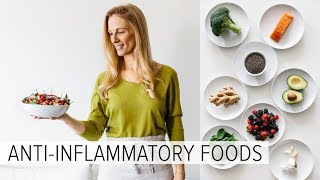 ANTIINFLAMMATORY FOODS  what I eat every week [upl. by Eicirtap]