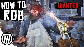 Red Dead Redemption 2 How to Rob Anything and NOT GET CAUGHT [upl. by Timmons]