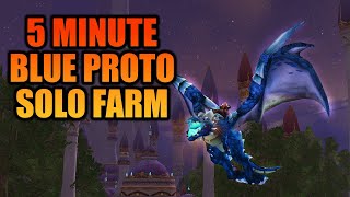 5 Minute Solo Blue Proto Drake Farm for Prot Pally  WOTLK Classic [upl. by Etnuad]