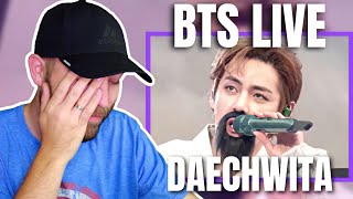 BTS Performs Daechwita LIVE ot7 REACTION [upl. by Ecinwahs698]