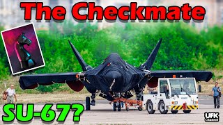 Exclusive SU67 Single Engine 5th Generation Fighter Jet From Russia The Checkmate [upl. by Onaicram565]