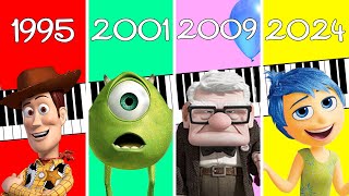 The Evolution of Pixar Music 19952024 [upl. by Lord]