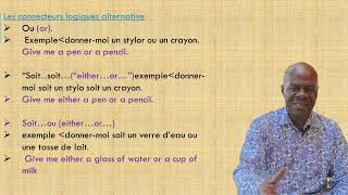 0015 Les connecteurs logiques logical connectors such as soit soit en effet en plus [upl. by Dewees118]